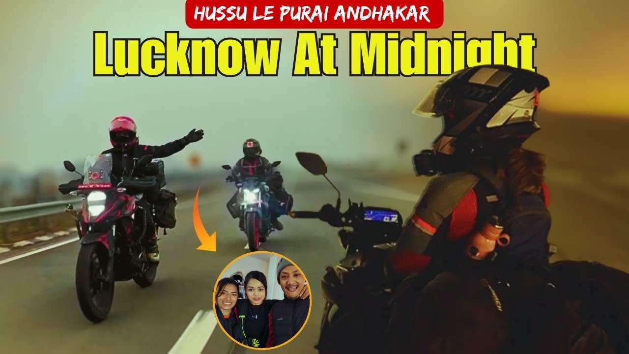 MADHYA RAT MA LUCkNOW PUGIYO// HUSSU ☁️ LE PURAI ANDHAKAR//