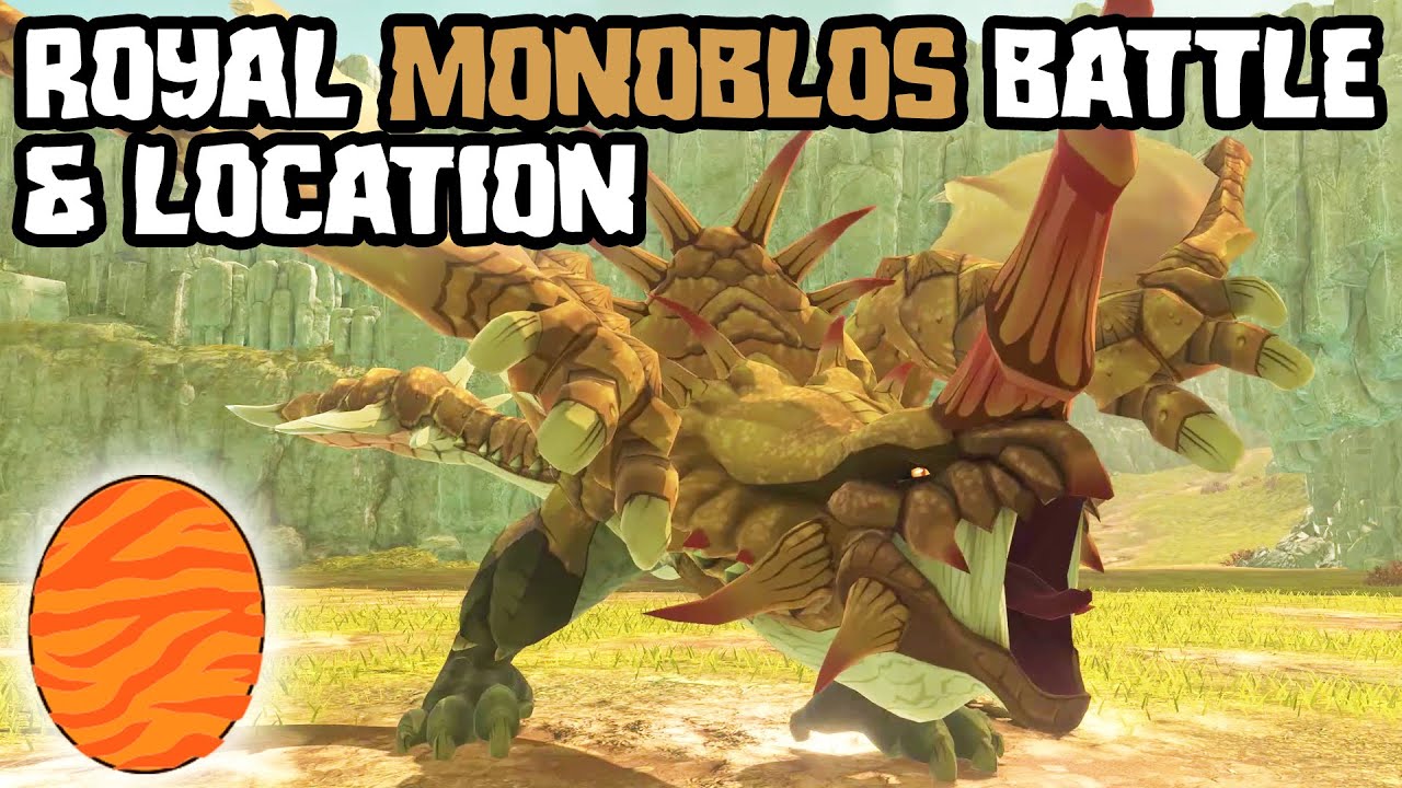 BEAT ROYAL MONOBLOS FOR ITS EGG AT HARZGAI ROCKY HILL - MONSTER HUNTER STORIES 2 WINGS OF RUIN