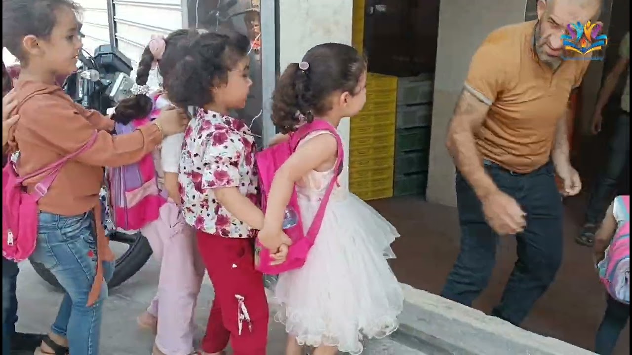 جانب من دروس اللغة العربية لطلاب صف الروضة في مؤسسة شام التعليمية ✨📚