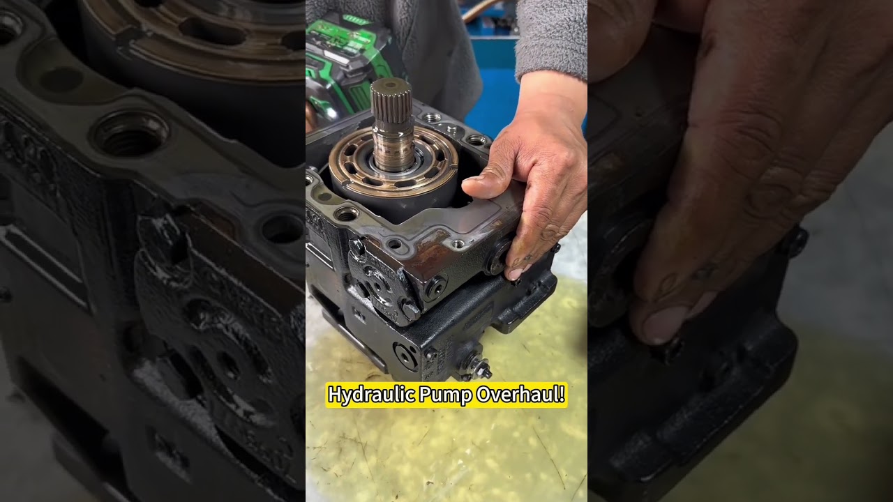 Hydraulic Pump Overhaul 2!