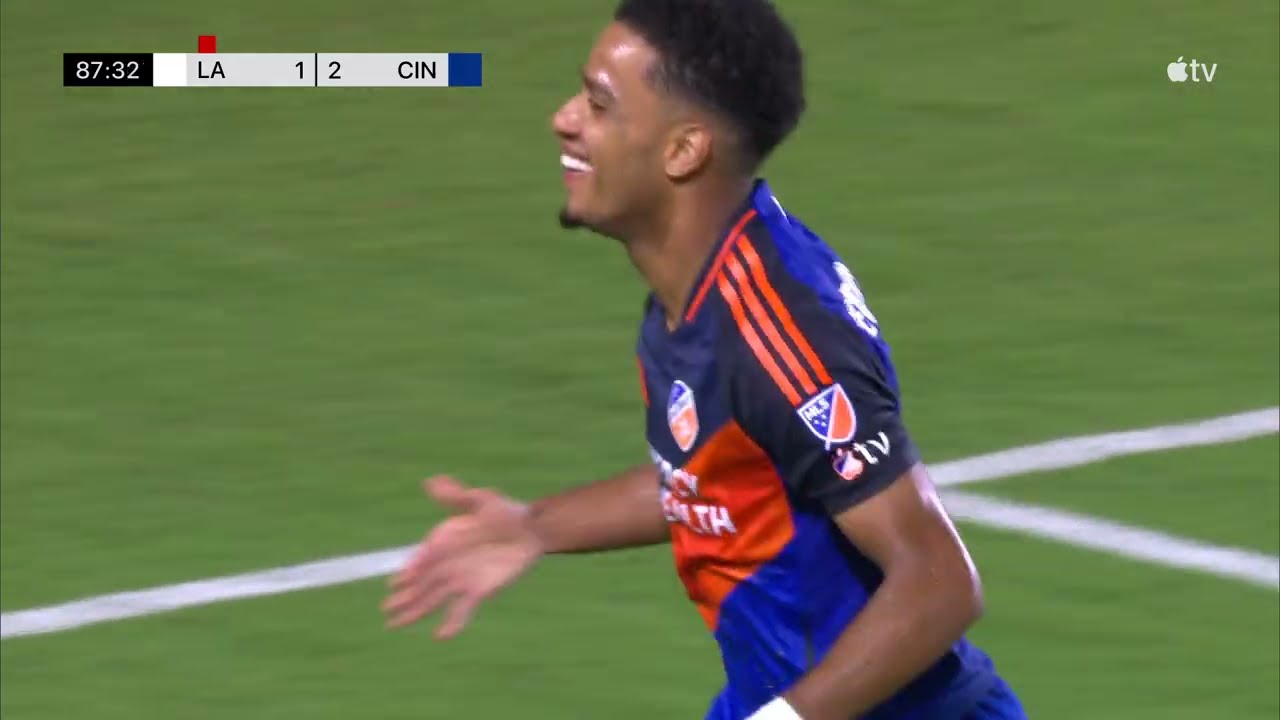 Brenner BRACE HELPS SECURE 3 POINTS for Cincinnati in Carson!