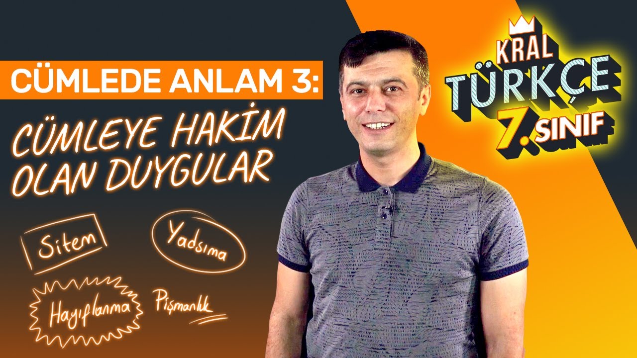 Duygu İfade Eden Cümleler: Küçümseme, Azımsama, Hayıflanma, Sitem | 7. Sınıf Türkçe Cümlede Anlam