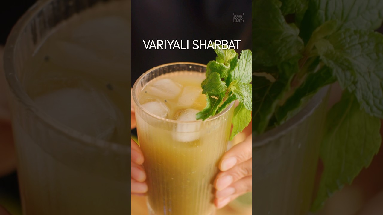 Variyali Sharbat | Indian Cooling Drink from Gujarat | Incredible Drinks of&nbsp;India&nbsp;Ep&nbsp;5 🇮🇳 #shorts
