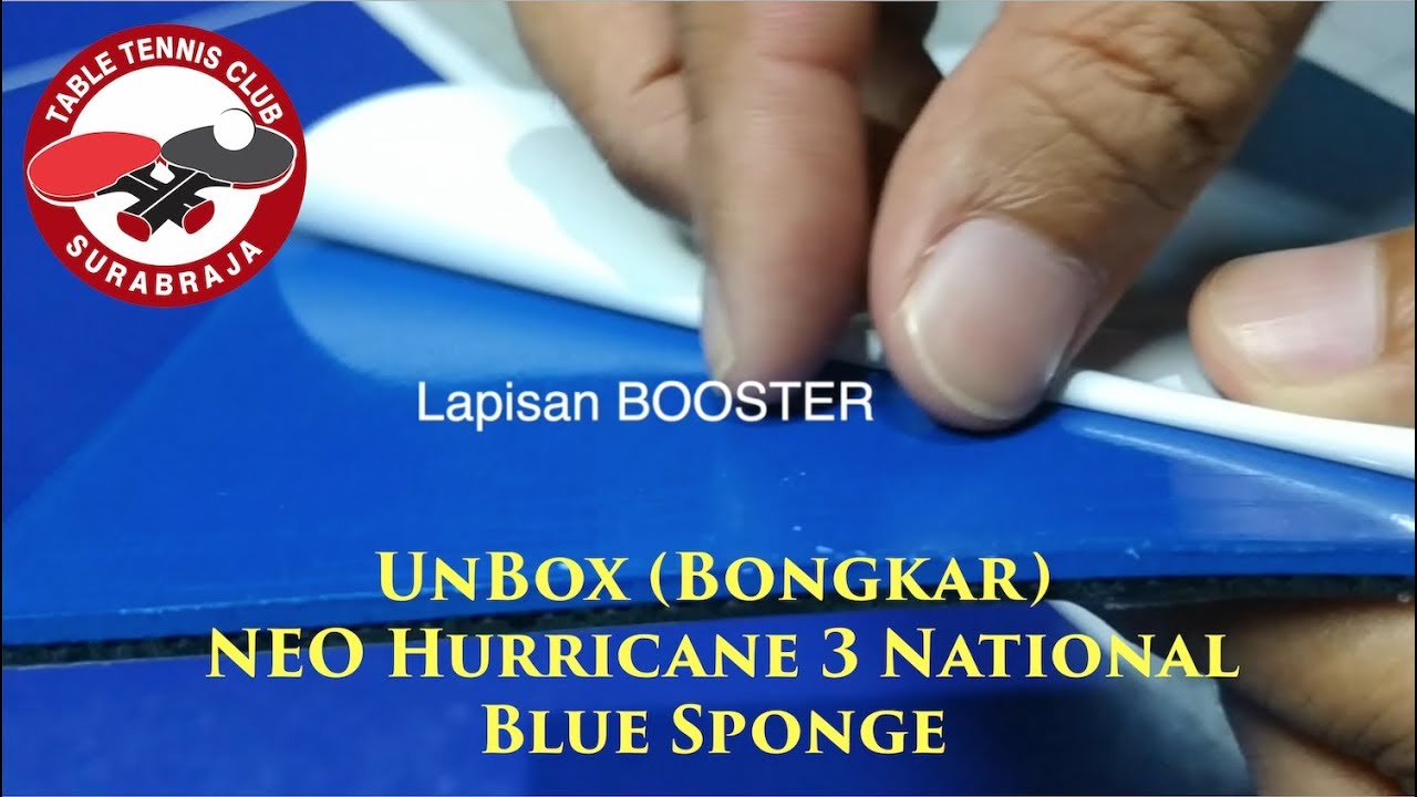 The Amazing Neo Hurricane 3 National  Blue Sponge
