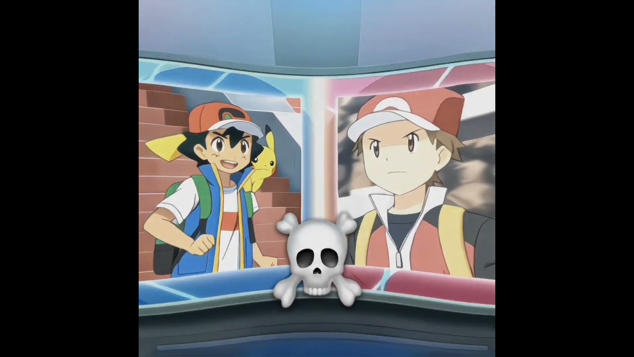 Ash Vs Red 💀 | Pokemon edit | #pokemon #anime #pok&eacute;mon #edit #fyp