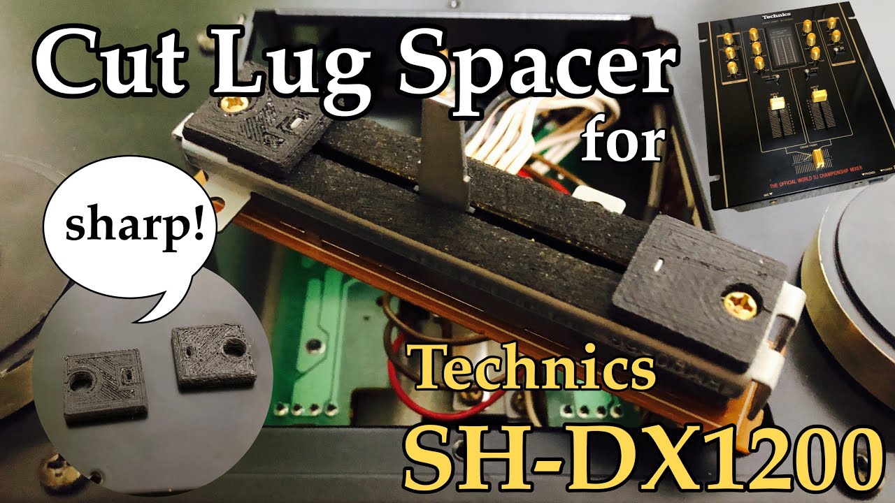 Technics SH-DX1200 Cut Lug Spacer CLS-DX
