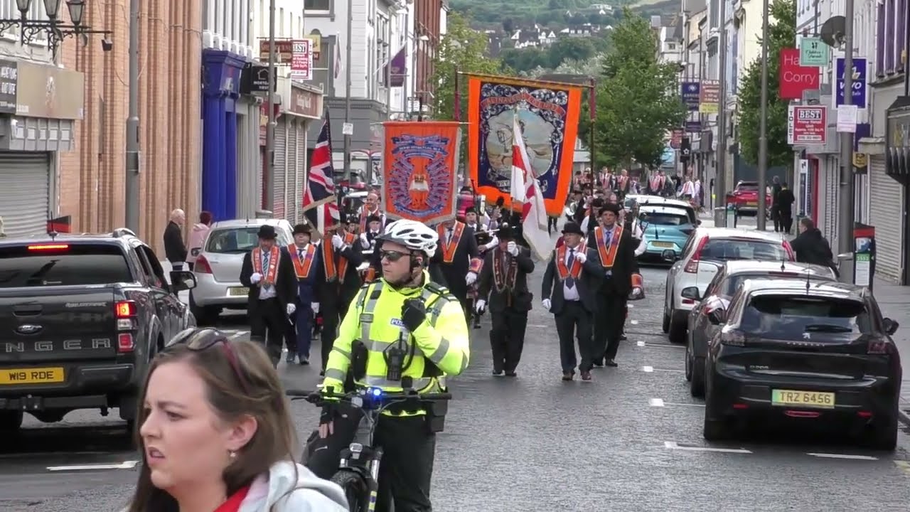 Newry Orange District  Return Parade From Loughbrickland 12 07 2023