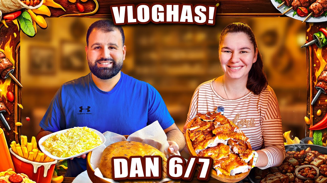 Stigli smo u raj i jeli vruće PRASEĆE PEČENJE tek skinuto s ražnja! Kafana Mali Raj, Vloghas 6