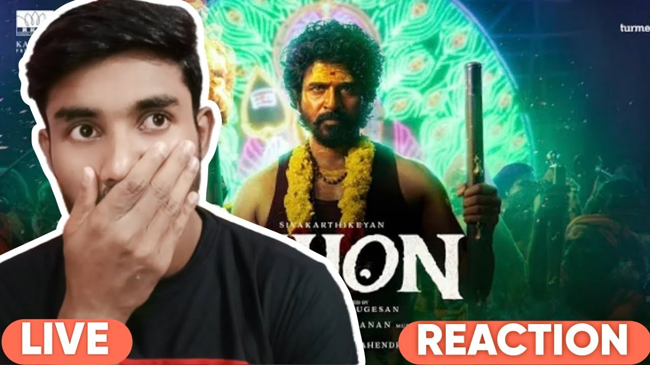 Seyon Teaser Live Reaction|Sivakarhikeyan 😱