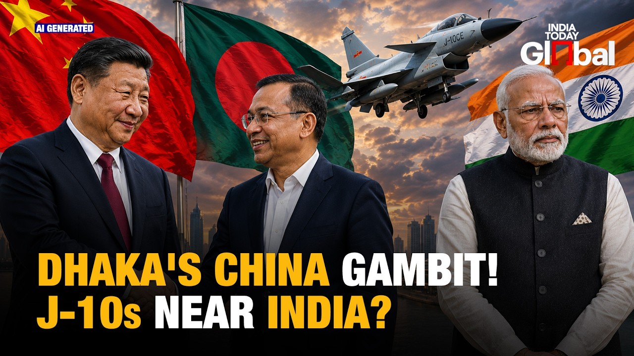 Bangladesh Buys China&rsquo;s J-10CE Fighter Jets | Is India Facing a New Strategic Challenge in the East?