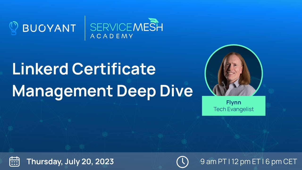 Linkerd Certificate Management Deep Dive