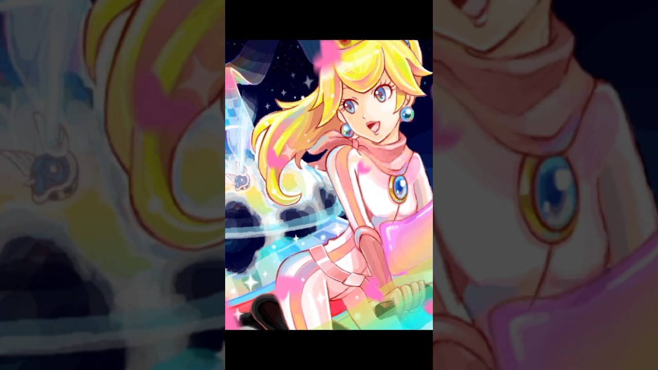 Princess Peach bike edit💓🏍️#mariokart