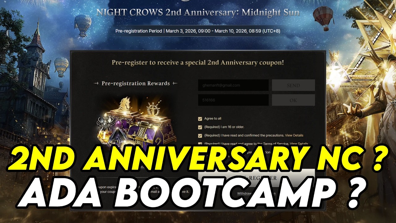 NIGHT CROWS 2ND ANNIVERSARY ? BOOTCAMP BAKAL DI BUKA ? SAATNYA NAMBAH AMUNISI FARMING ! !