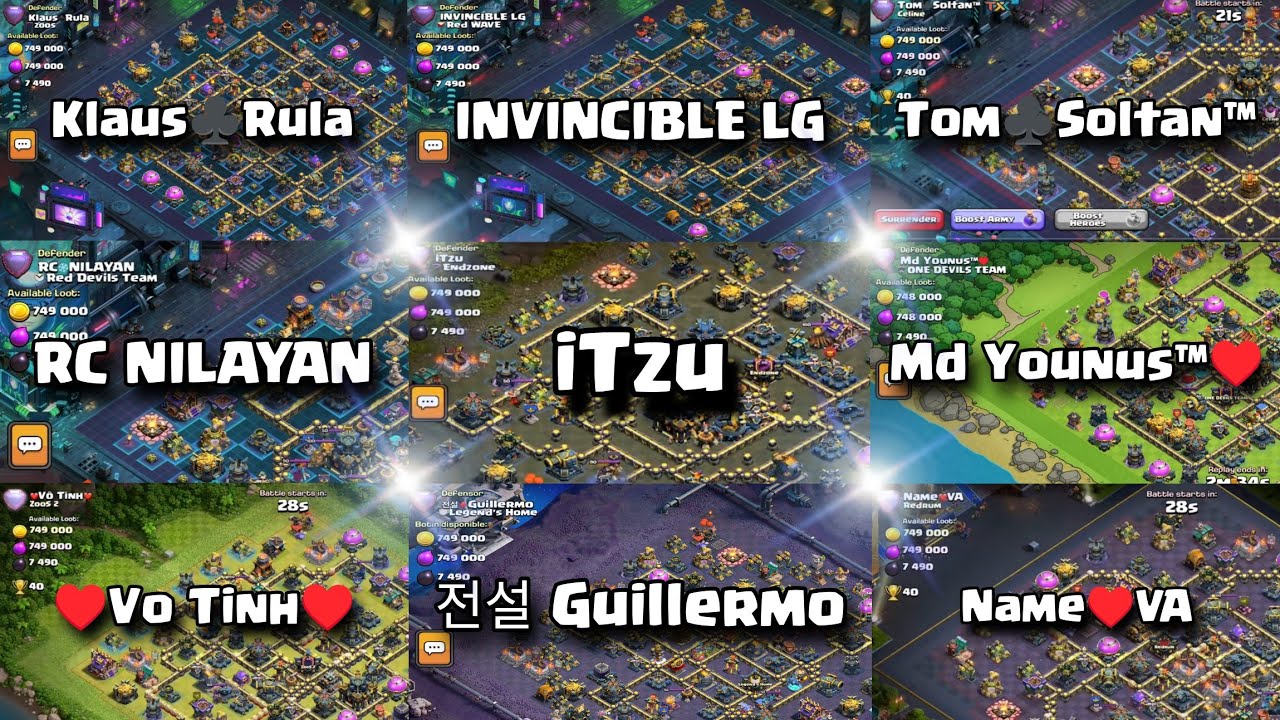 BEST 08 Best TH17 LEGEND BASE LINKS at +5800 Trophies in 2025 | Clash of Clans Base Layouts