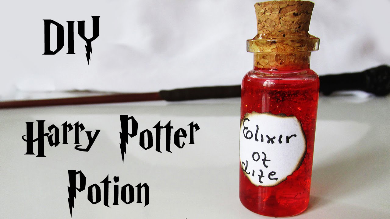 DIY: Poções do Harry Potter - Elixir da Vida (Elixir of Life Potion) | #diyhp