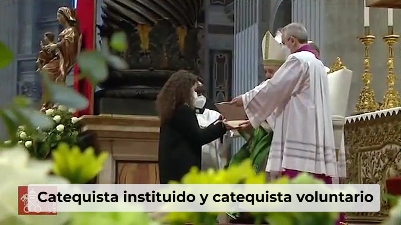 Diferencias entre catequistas instituidos y catequistas voluntarios. Ministerio del catequista