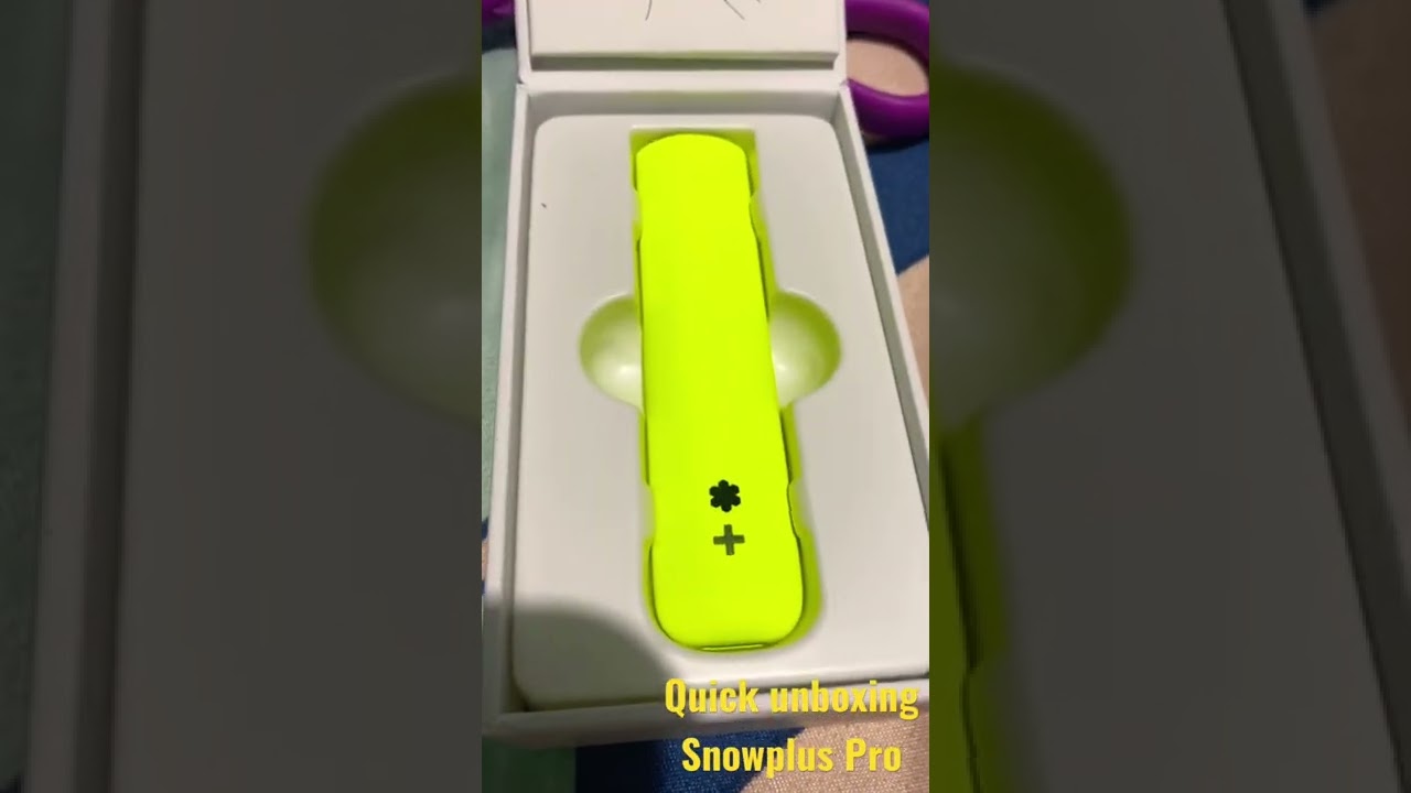 Vaping for Dummies: Quick Unboxing- Snowplus Pro Neon
