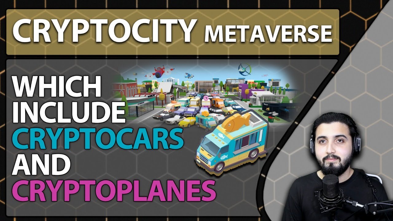 CryptoCity Metaverse - which include CryptoCars and CryptoPlanes