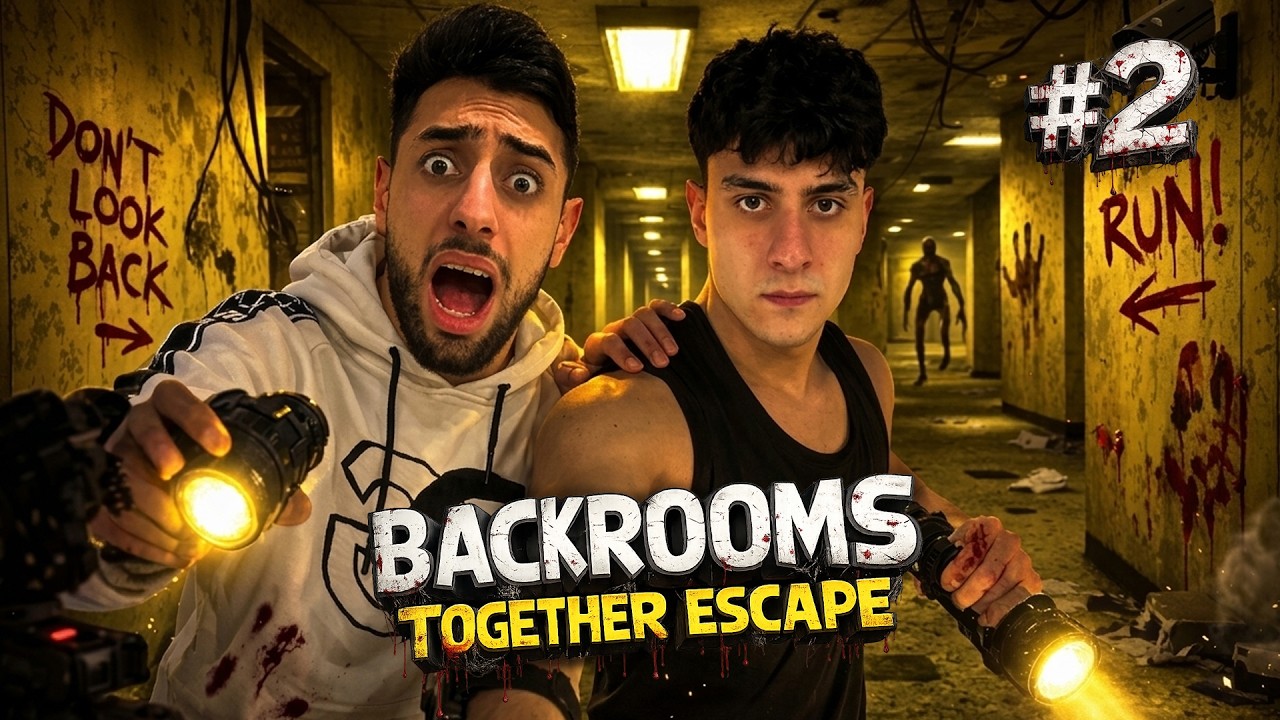 🔴Tikooo X AMH | Ինչ որ մեկը  մեզ հետեւում է մթության մեջ....| Backrooms №2