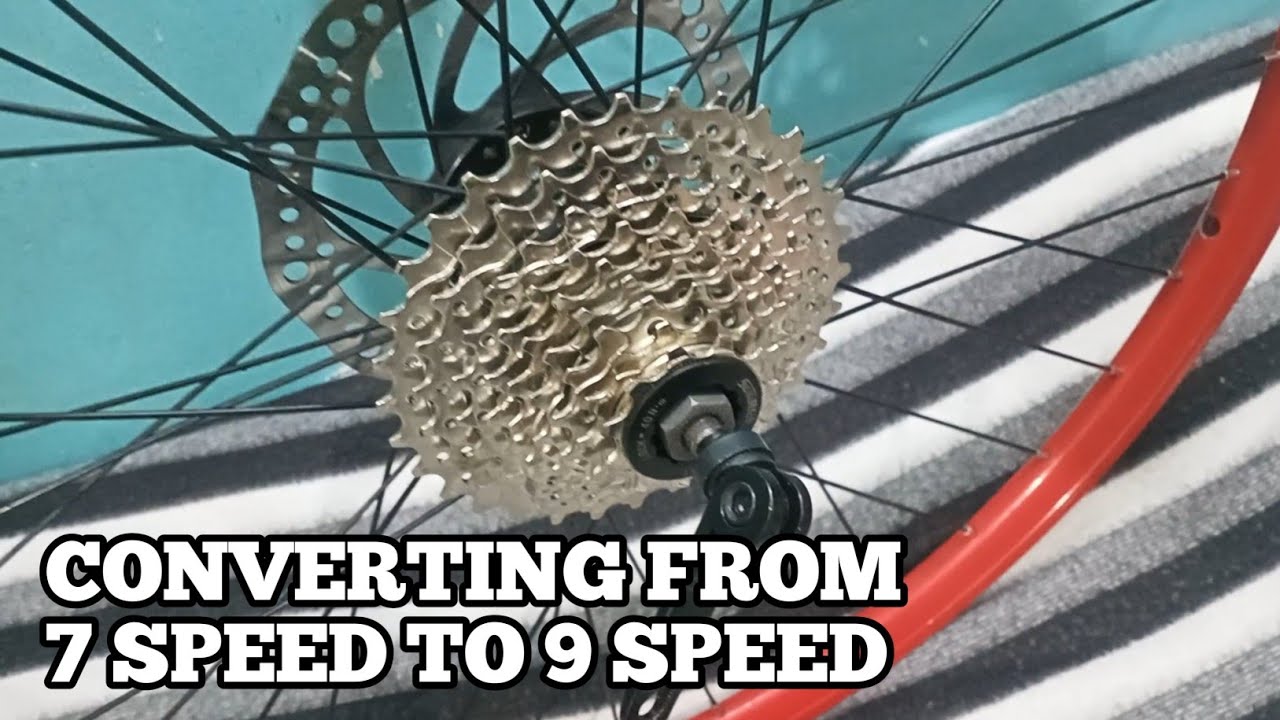 Converting From 7 Speed to 9 Speed 😍 || Cassette to freewheel conversion || Aman Vlogs
