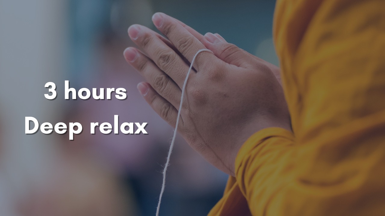 3 Hours Relaxing Indian Flute Music | Bansuri & Tabla for Meditation, Yoga and Deep Sleep