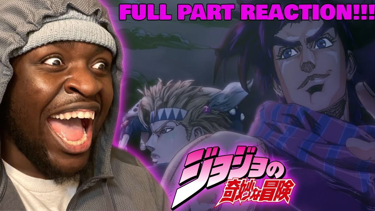 I WATCHED ALL OF BATTLE TENDENCY!!!! | Jojo Bizarre Adventure PART 2 REACTION!!!!