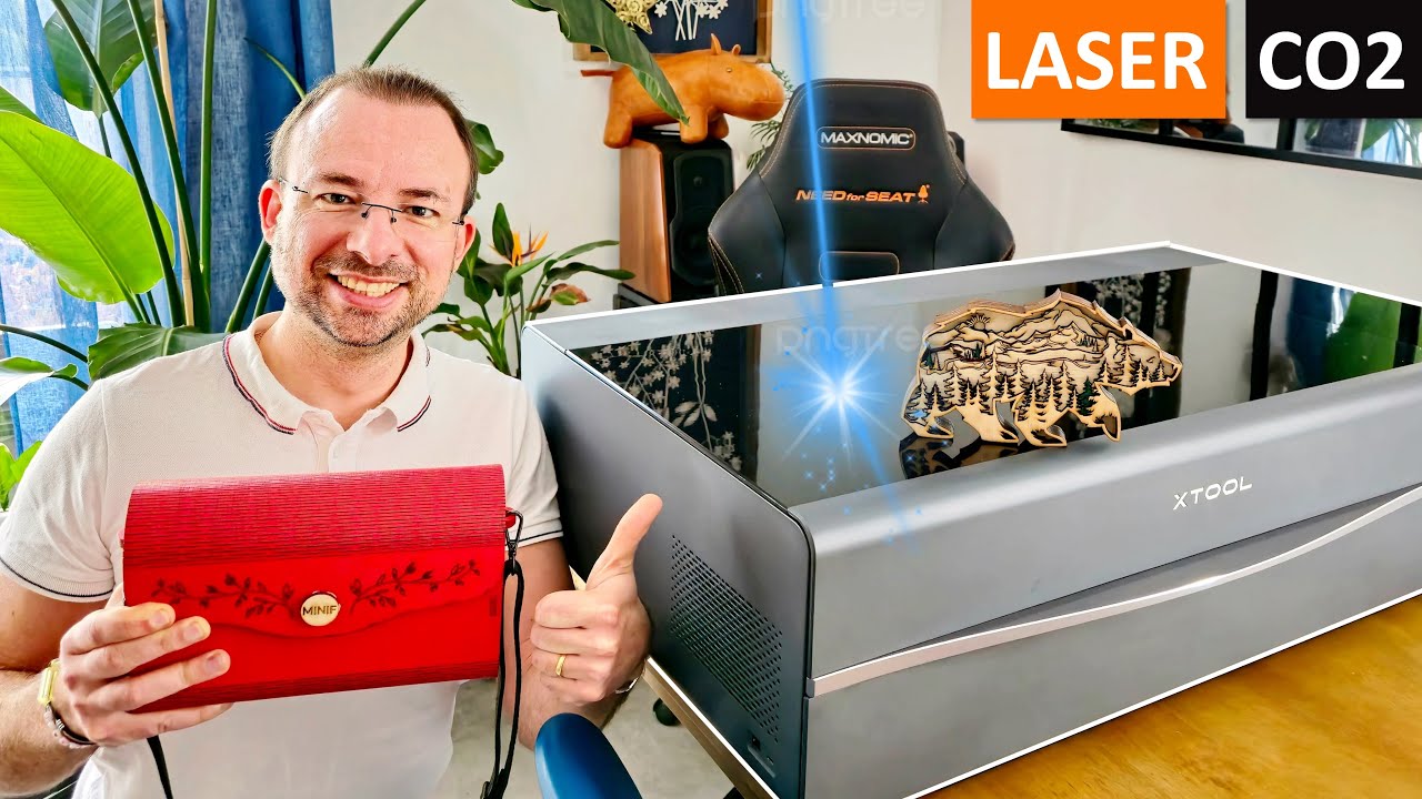 Xtool P2 ❤️ Premier test d'un graveur laser CO2 CULTE !
