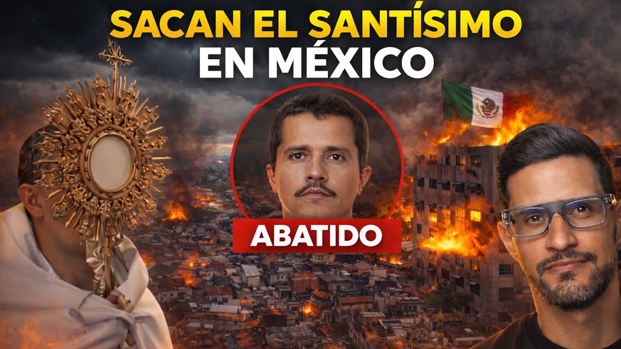 Sacan El Santisimo en MÉXICO tras la caída del 