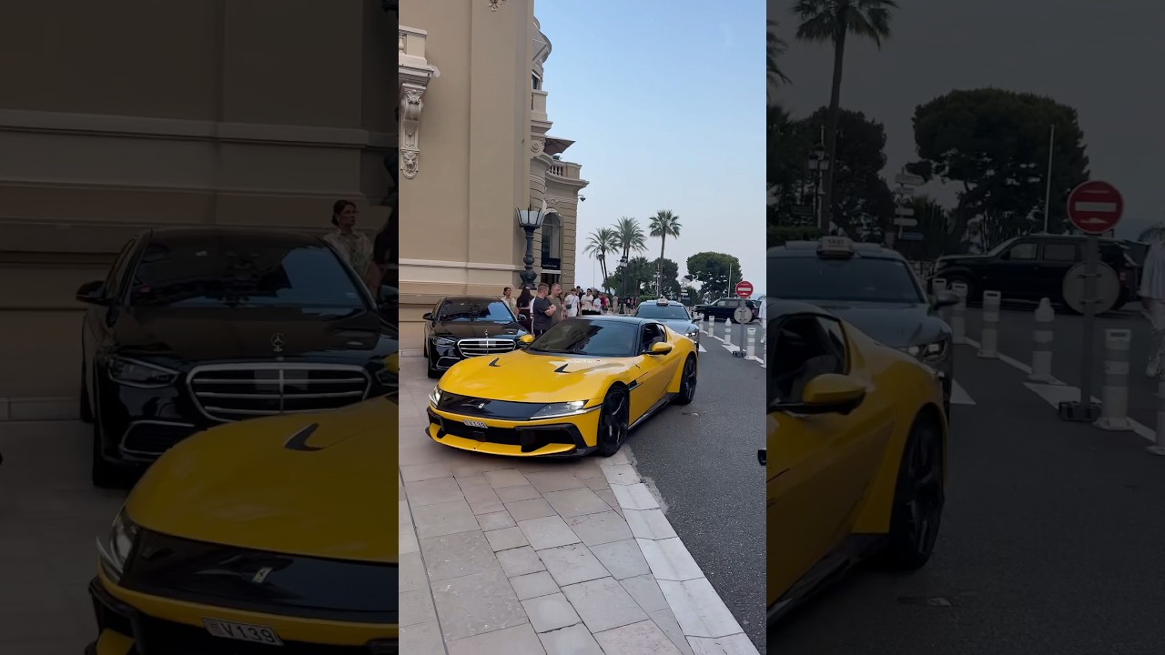 Ferrari 12 cilindri in Monaco#monaco #ferrari #12cilindri #ferrari12cilindri #rich #millionaire