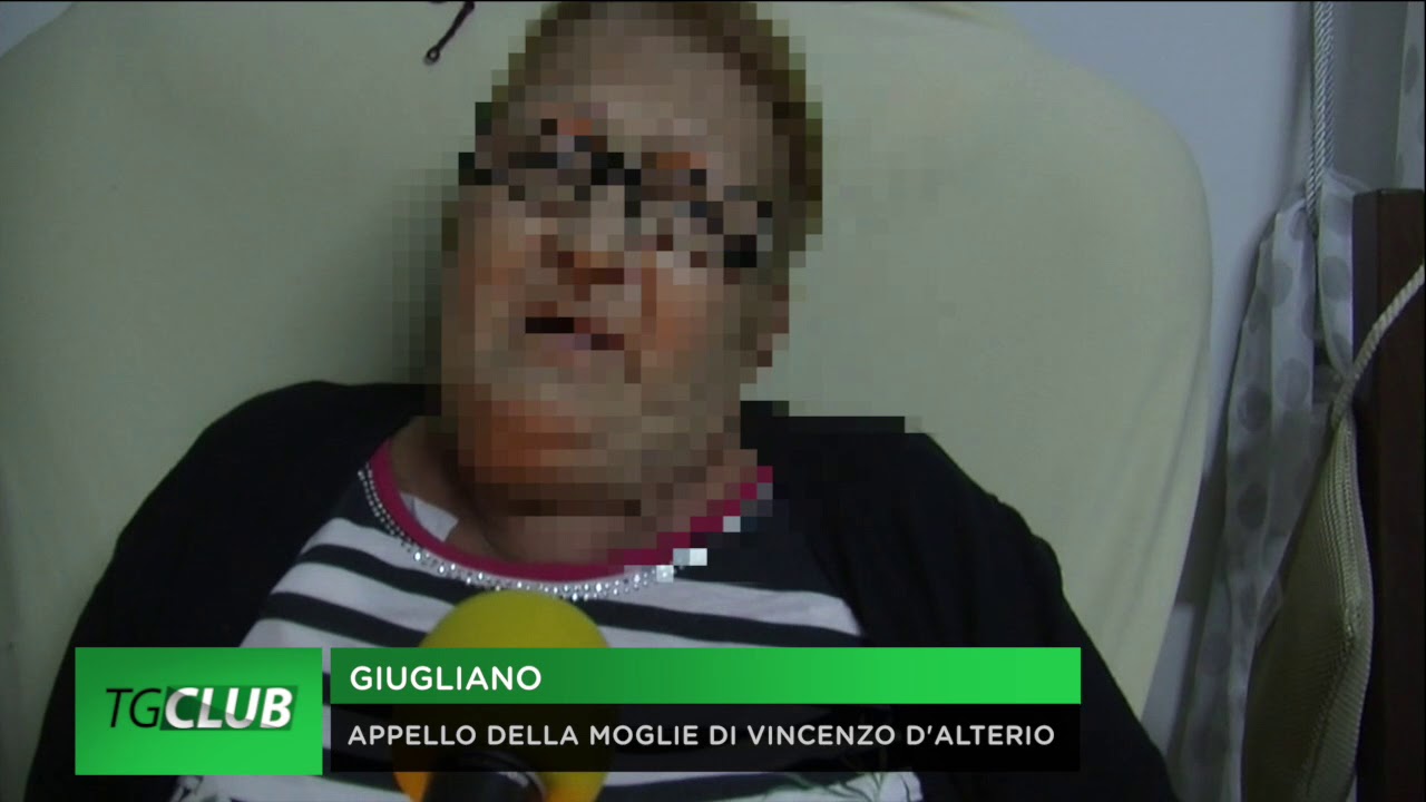 Giugliano, l'appello della moglie di Vincenzo D'Alterio 'o Malato
