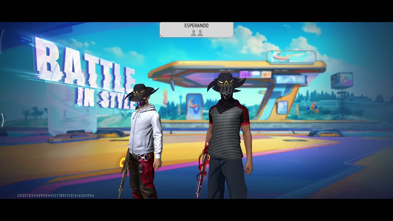 Jugando free fire con Cristian 