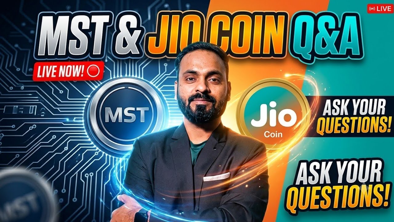 Jio & MST Coin Live Q&A | Latest Jio Coin Update #jiocoinupdate #jiocoin
