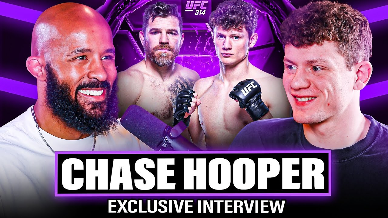 CHASE HOOPER on UFC 314 vs JIM MILLER, DEBUTING AT 18 YEARS OLD! | EXCLUSIVE INTERVIEW!