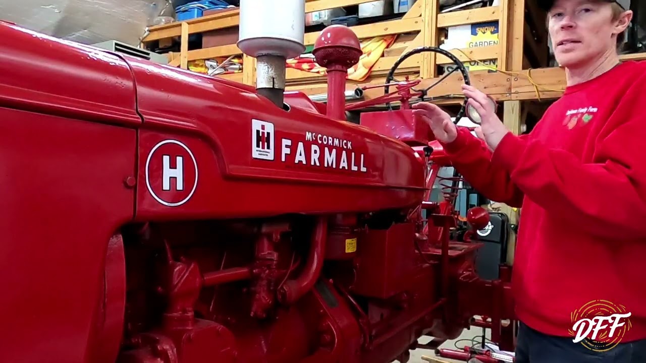 Farmall H Repair Part 1- Lights, Seat, Temp Gauge & More!