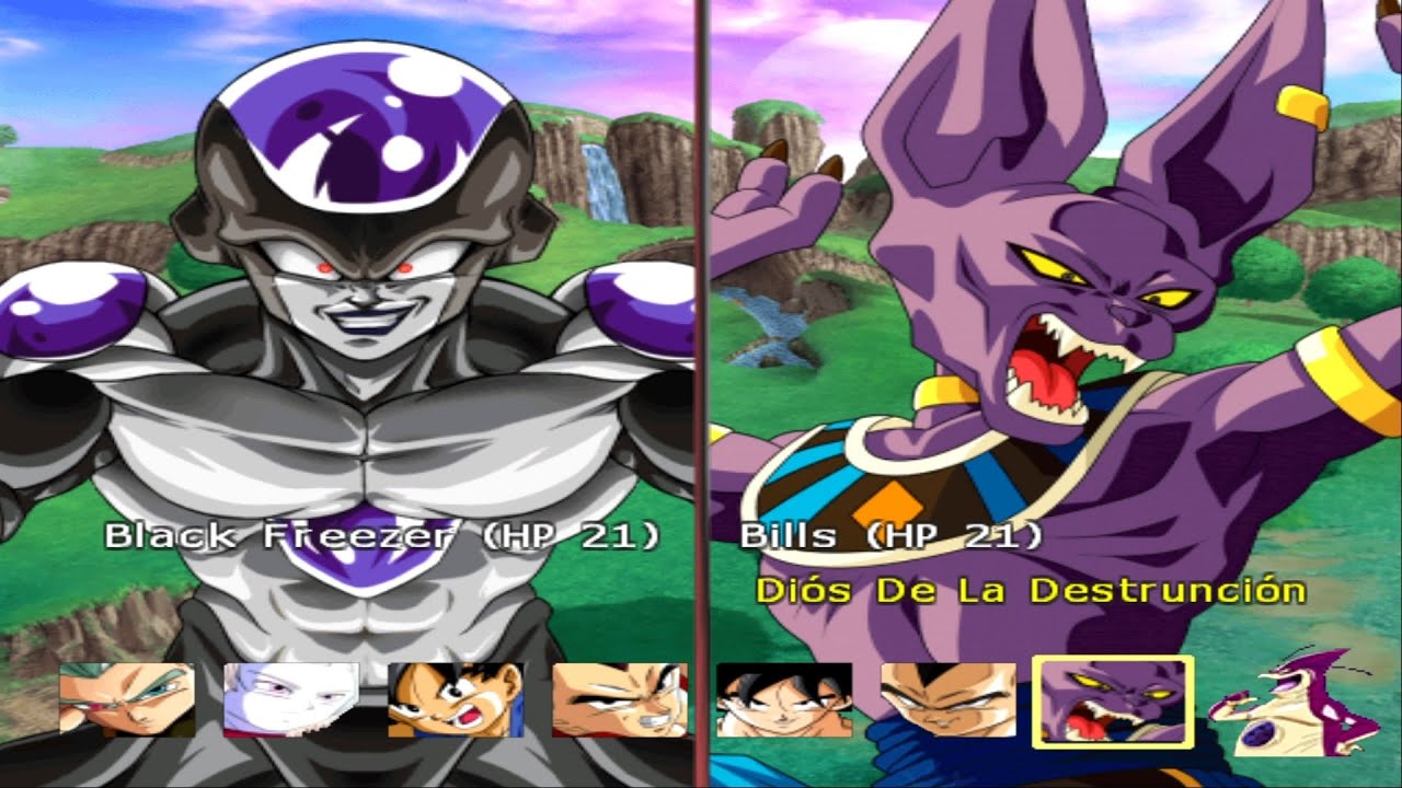 El GRAN VILLANO de DRAGON BALL Z SUPER | TEAM BLACK FREEZER vs TEAM BILLS | DBZ BUDOKAI TENKAICHI 3
