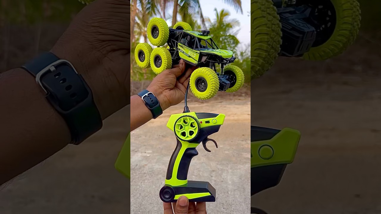 8 Wheel Remote Control Monster Truck Unboxing #asmr #cartoon #car #bike #monster #truck #shorts