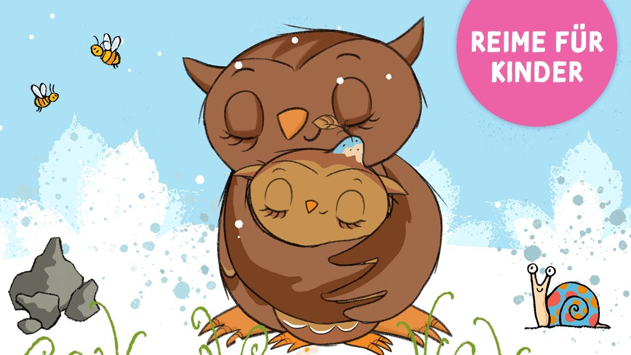 Die Eule mit der Beule WINTER Version 🦉☃️ Geschichte mit Reimen f&uuml;r Kinder und Kleinkinder ab 2