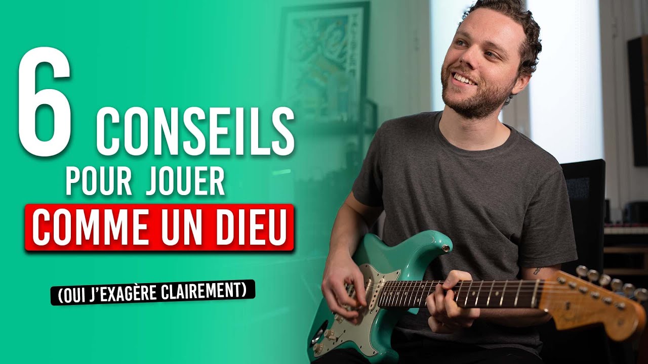 Ces conseils que j'aurais aimé avoir en débutant la guitare 🎸