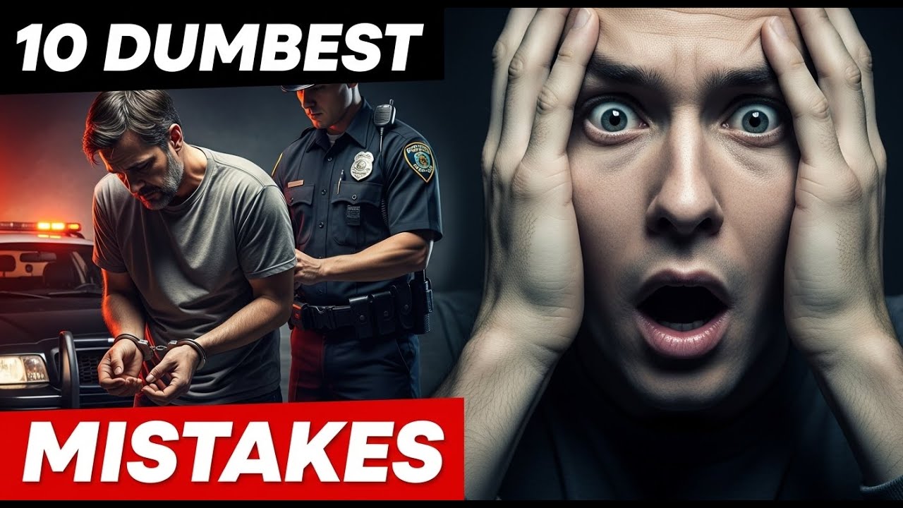 10 Criminals Who Were Caught Because of One STUPID Mistake