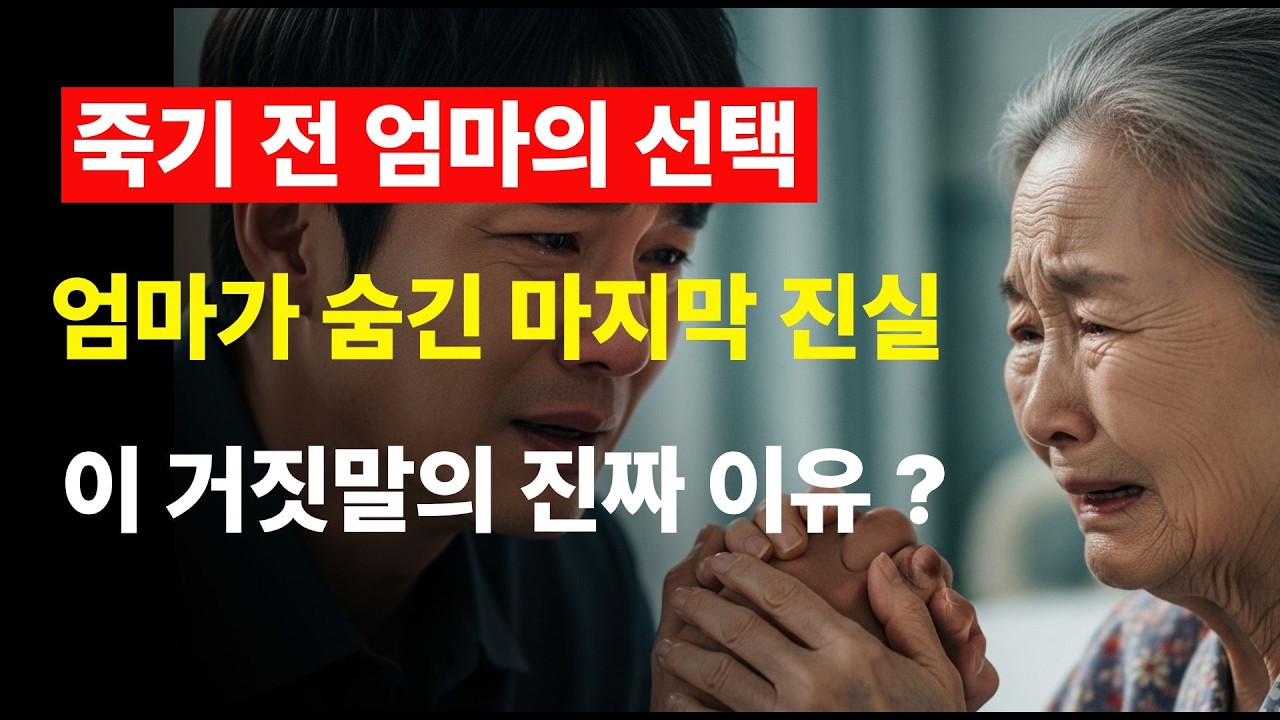엄마가 1억 1천만 원을 쓰고 