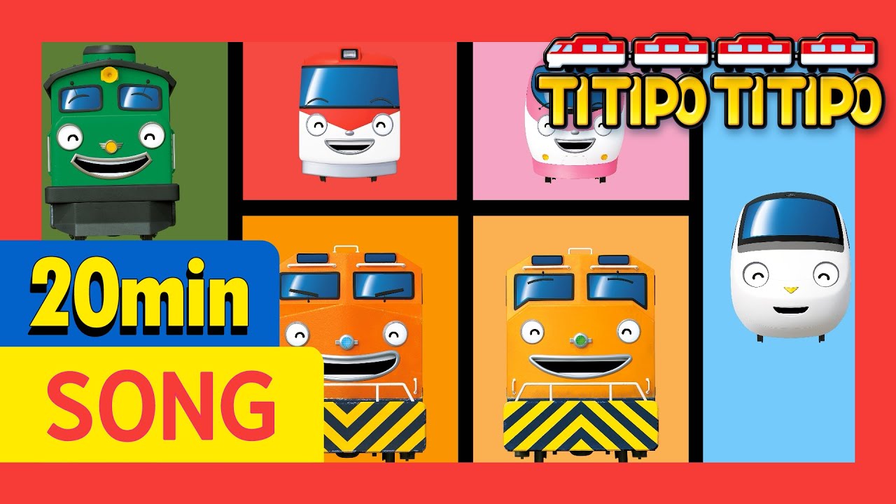 [BEST] Titipo Songs(20min) | Baby Wheels | The Titipo song | The Wheels choir | Titipo Titipo