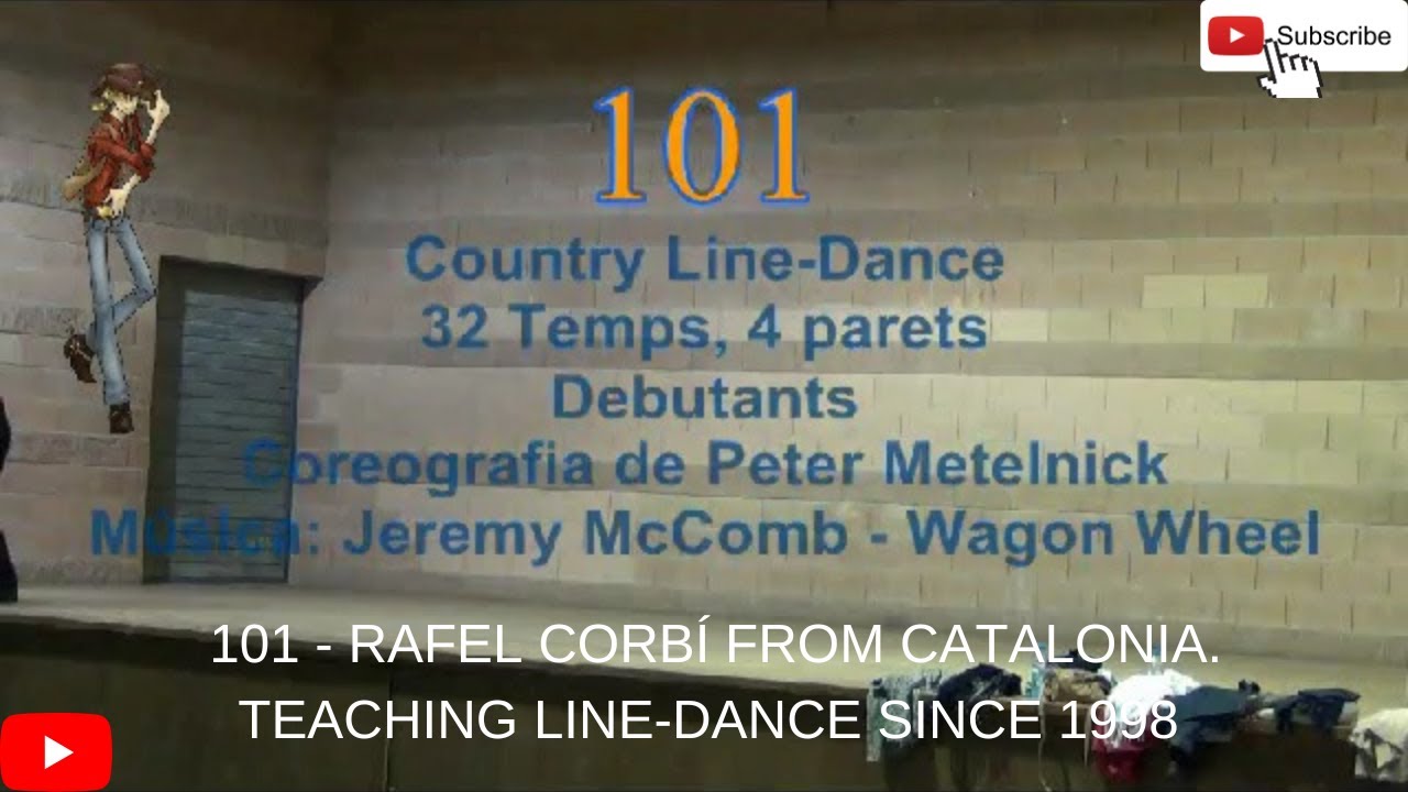 101 - Rafel Corb&iacute; from Catalonia. Teaching line-dance since 1998