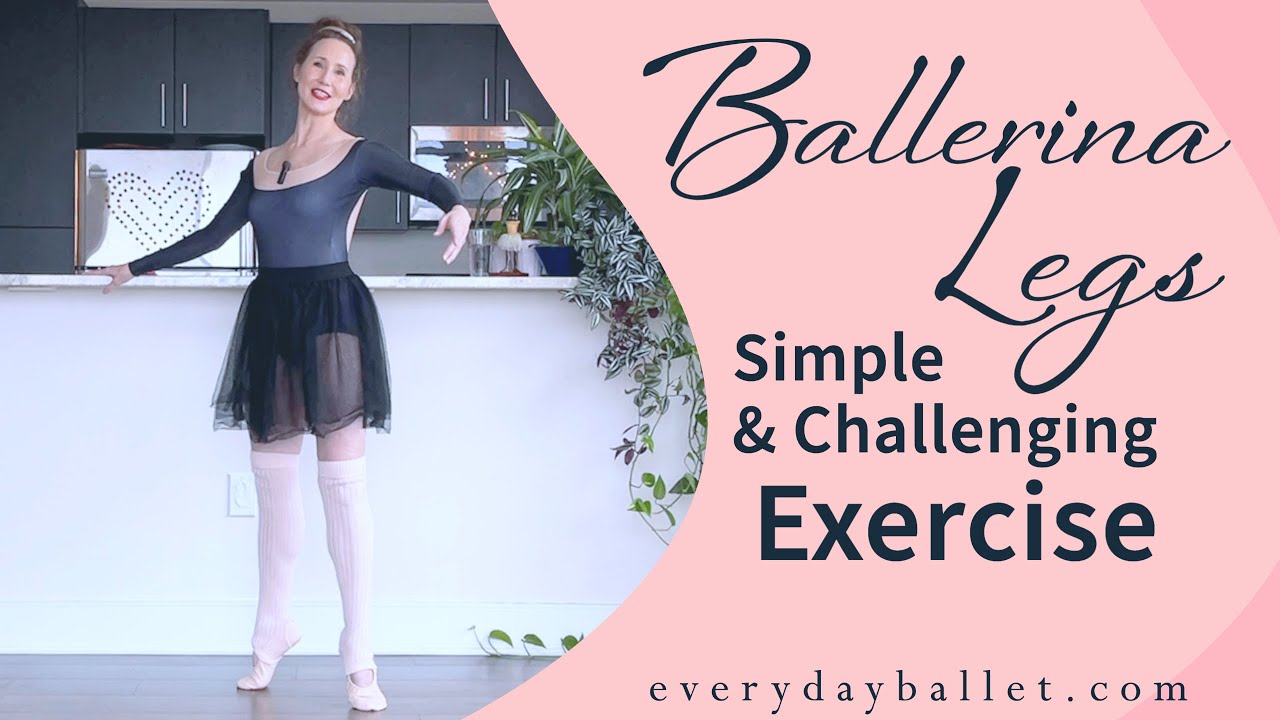 Как получить ноги как у балерины: простое упражнение RELEV&Eacute;