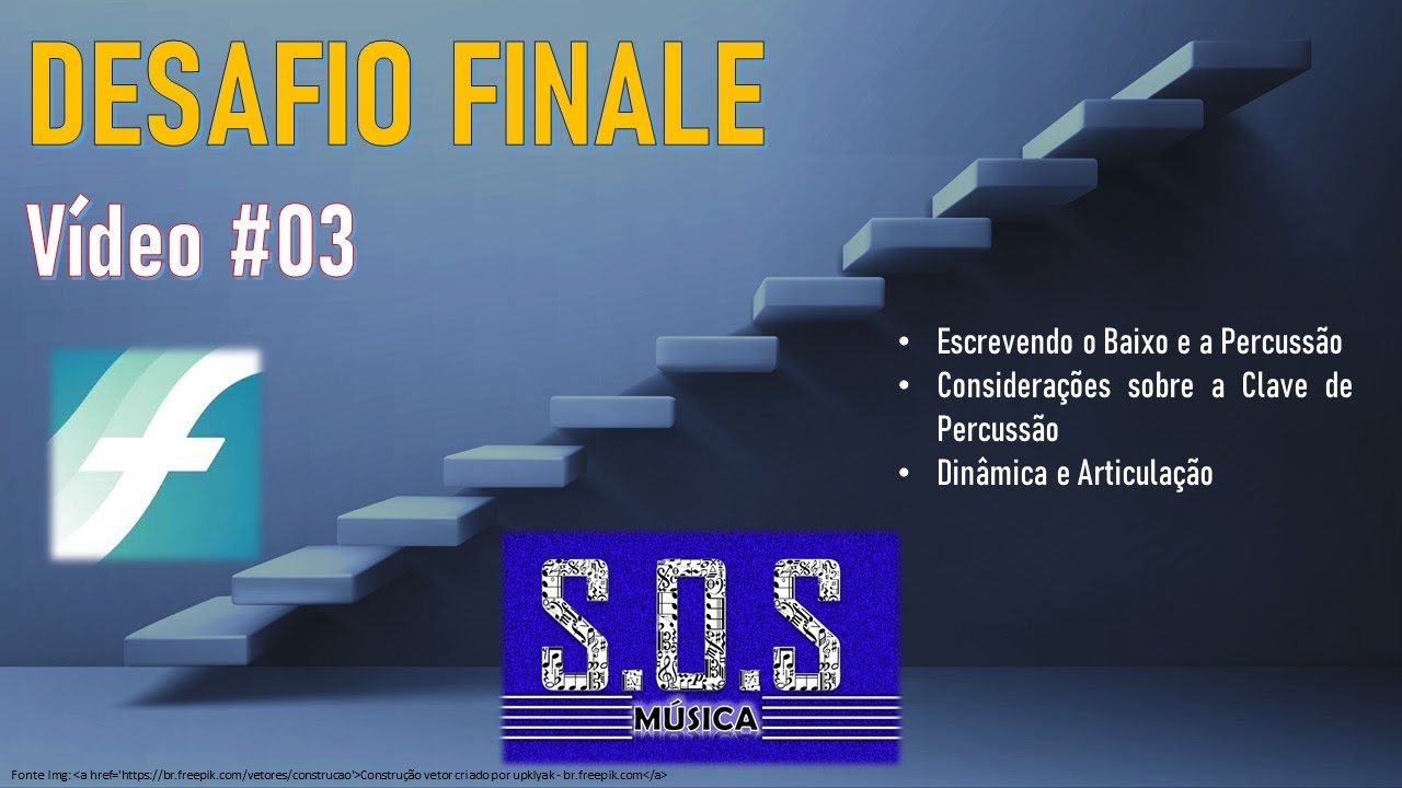 ESCREVENDO O BAIXO E A PERCUSSÃO - DESAFIO FINALE - Vídeo #03