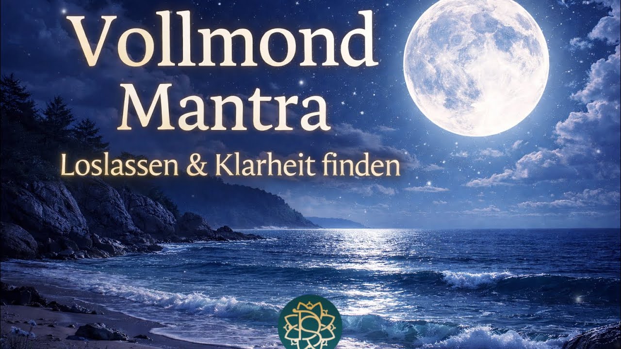 Mondmantra | Meditation | Meeresrauschen | 30 Minuten