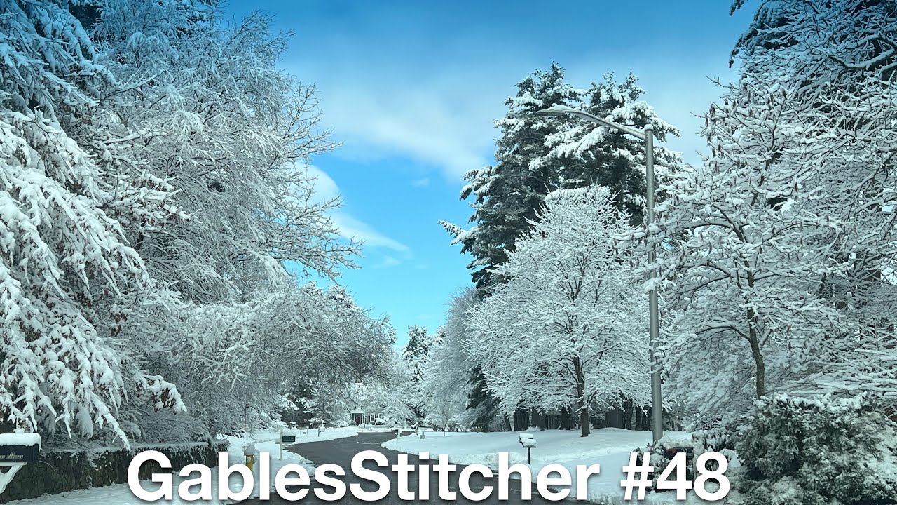 GablesStitcher Flosstube #48. It’s still January….