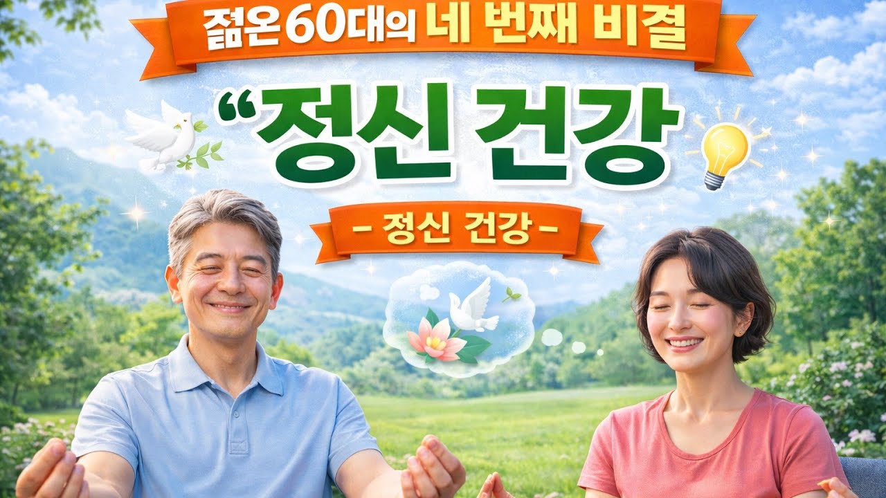 올바른 생활 60대의 정신건강