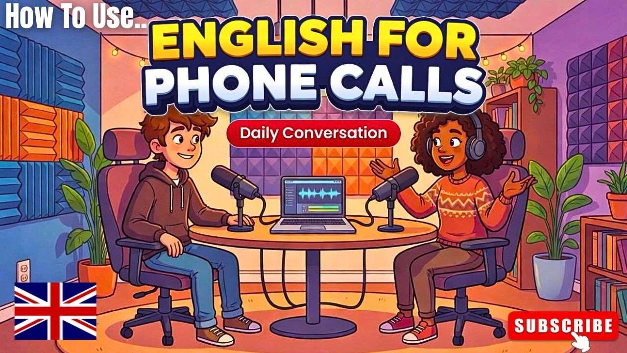 How to Answer a Phone Call in English Confidently | English Conversation Practice
