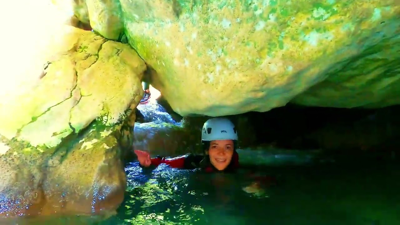 Canyoning à Nice - Alpes Maritimes avec Azurcanyoning