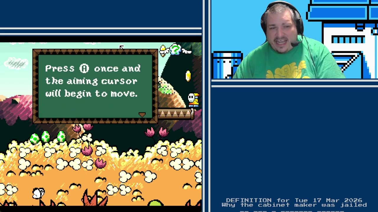 The Jersey Hermit Plays Super Mario World 2: Yoshi's Island [SNES] | Part One